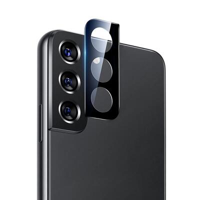 Microsonic Samsung Galaxy S22 Plus Kamera Lens Koruma Camı V2 Siyah