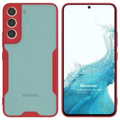 Microsonic Samsung Galaxy S22 Plus Kılıf Paradise Glow Kırmızı