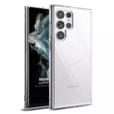 Microsonic Samsung Galaxy S22 Ultra Kılıf Heavy Drop Şeffaf