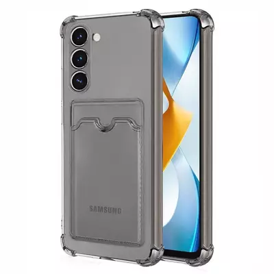 Microsonic Samsung Galaxy S23 Card Slot Shock Kılıf Siyah
