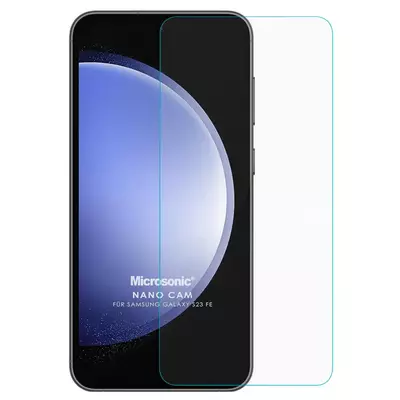 Microsonic Samsung Galaxy S23 FE Nano Glass Cam Ekran Koruyucu