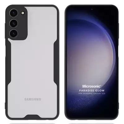 Microsonic Samsung Galaxy S23 Kılıf Paradise Glow Siyah
