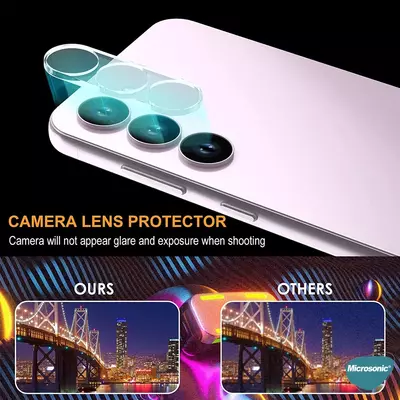 Microsonic Samsung Galaxy S23 Plus Kamera Lens Koruma Camı