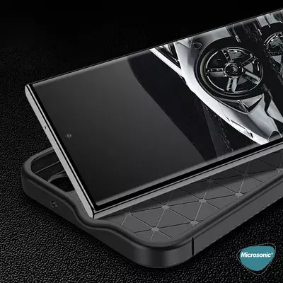 Microsonic Samsung Galaxy S24 Ultra Kılıf Legion Series Siyah