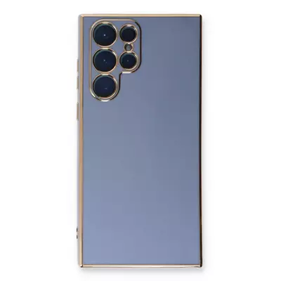 Microsonic Samsung Galaxy S24 Ultra Kılıf Olive Plated Lavanta Grisi