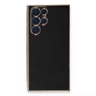 Microsonic Samsung Galaxy S24 Ultra Kılıf Olive Plated Siyah