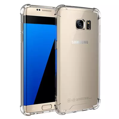 Microsonic Samsung Galaxy S7 Edge Kılıf Anti Shock Silikon Şeffaf