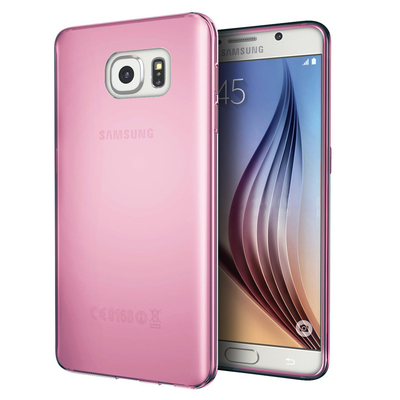 Microsonic Samsung Galaxy S7 Kılıf Transparent Soft Pembe