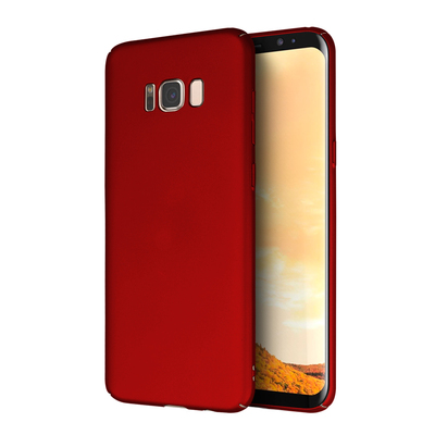Microsonic Samsung Galaxy S8 Kılıf Premium Slim Kırmızı