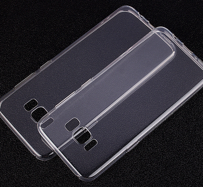 Microsonic Samsung Galaxy S8 Kılıf Transparent Soft Siyah
