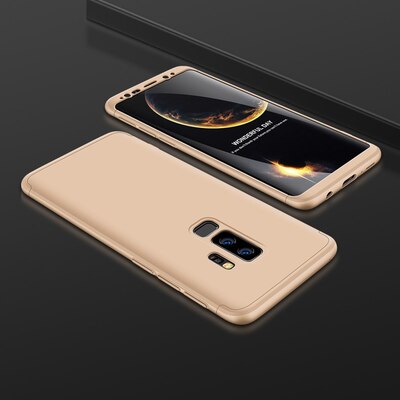 Microsonic Samsung Galaxy S9 Kılıf Double Dip 360 Protective AYS Siyah