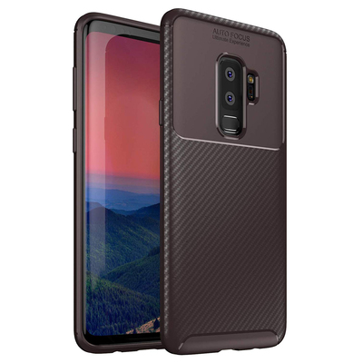 Microsonic Samsung Galaxy S9 Plus Kılıf Legion Series Kahverengi