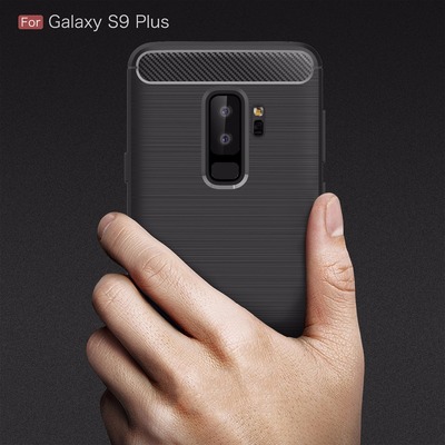Microsonic Samsung Galaxy S9 Plus Kılıf Room Silikon Siyah