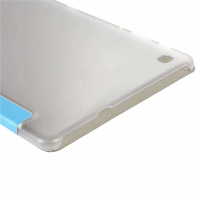Microsonic Samsung Galaxy Tab A T290 Smart Case Kapaklı Kılıf Gümüş