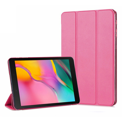 Microsonic Samsung Galaxy Tab A T290 Smart Case Kapaklı Kılıf Pembe