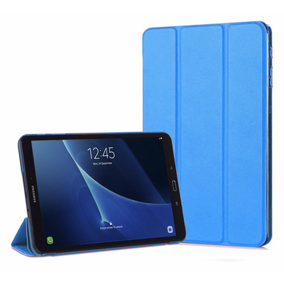 Microsonic Samsung Galaxy Tab A T580 Smart Case Kapaklı Kılıf Mavi