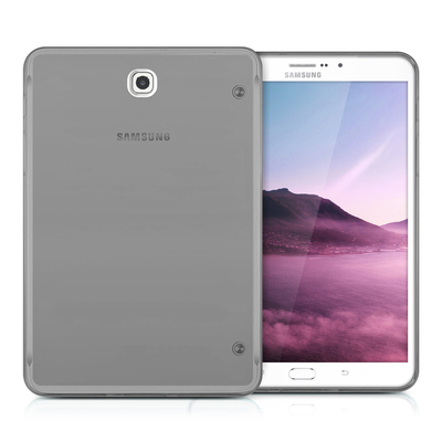 Microsonic Samsung Galaxy Tab S2 T710 Kılıf Transparent Soft Siyah