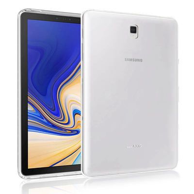 Microsonic Samsung Galaxy Tab S3 T590 Kılıf Transparent Soft Beyaz