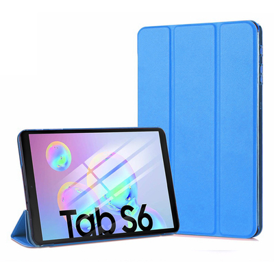 Microsonic Samsung Galaxy Tab S6 T860 Smart Case Kapaklı Kılıf Mavi