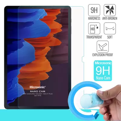 Microsonic Samsung Galaxy Tab S7 Plus T970 Nano Glass Screen Protector
