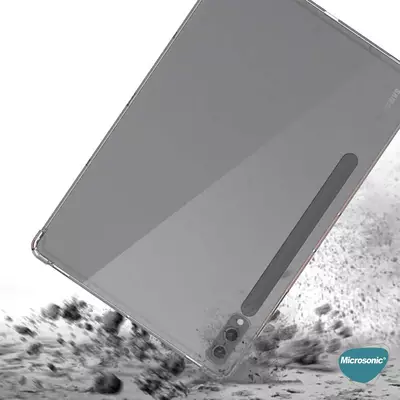 Microsonic Samsung Galaxy Tab S9 FE+ Kılıf Shock Absorbing Şeffaf