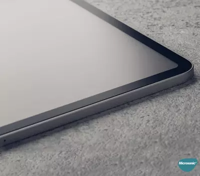 Microsonic Samsung Galaxy Tab S9 FE Tam Kaplayan Ekran Koruyucu Siyah