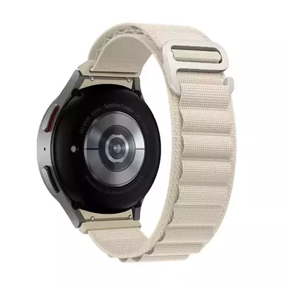 Microsonic Samsung Galaxy Watch 3 41mm Kordon Alpine Loop Bej