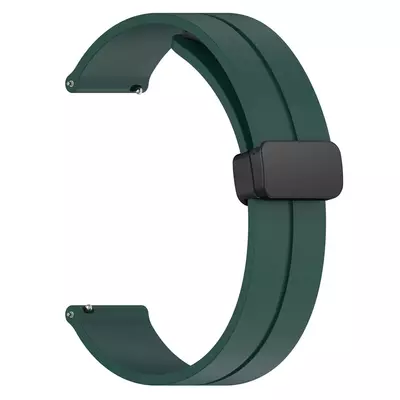 Microsonic Samsung Galaxy Watch 3 45mm Kordon Ribbon Line Koyu Yeşil