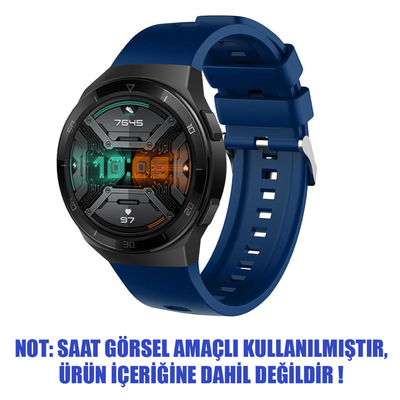 Microsonic Samsung Galaxy Watch 3 45mm Silicone Rapid Bands Kordon Lacivert