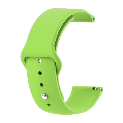 Microsonic Samsung Galaxy Watch 3 45mm Silicone Sport Band Açık Yeşil