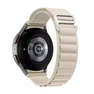 Microsonic Samsung Galaxy Watch 42mm Kordon Alpine Loop Bej