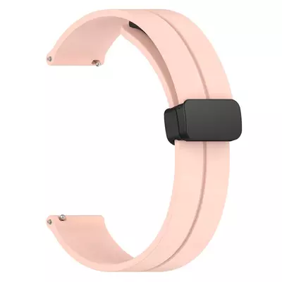 Microsonic Samsung Galaxy Watch 42mm Kordon Ribbon Line Pembe