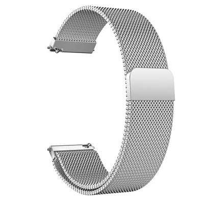 Microsonic Samsung Galaxy Watch 46mm Milanese Loop Kordon Gümüş