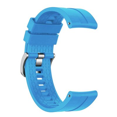 Microsonic Samsung Galaxy Watch 46mm Silicone Rapid Bands Kordon Mavi