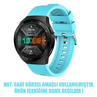 Microsonic Samsung Galaxy Watch 46mm Silicone Rapid Bands Kordon Turkuaz