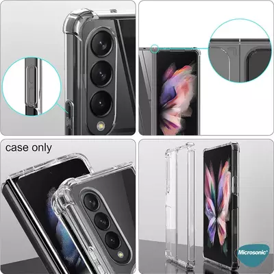 Microsonic Samsung Galaxy Z Fold 4 Kılıf MagSafe Clear Soft Şeffaf