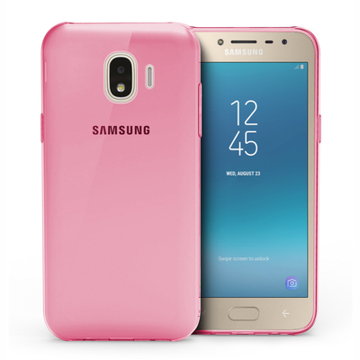 Microsonic Samsung Grand Prime Pro Kılıf Transparent Soft Pembe