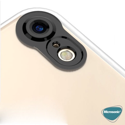 Microsonic Soft series 360 Degree Camera Protector Apple iPhone SE 2020 Kılıf Beyaz