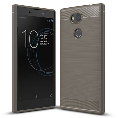 Microsonic Sony Xperia L2 Kılıf Room Silikon Gri