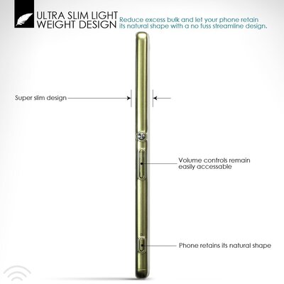 Microsonic Sony Xperia XA Ultra Kılıf Transparent Soft Pembe