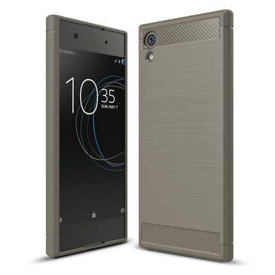 Microsonic Sony Xperia XA1 Ultra Kılıf Room Silikon Gri