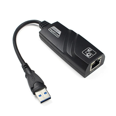 Microsonic USB 3.0 to Ethernet Adaptör Siyah