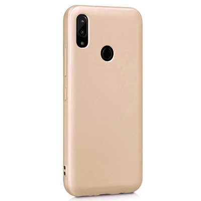 Microsonic Vestel Venüs E5 Kılıf Matte Silicone Gold