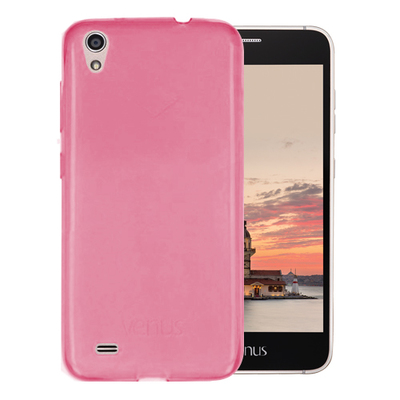 Microsonic Vestel Venus V3 5040 Kılıf Transparent Soft Pembe