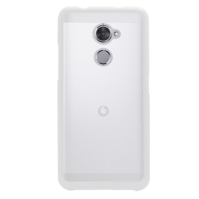 Microsonic Vodafone Smart V8 Kılıf Transparent Soft Beyaz