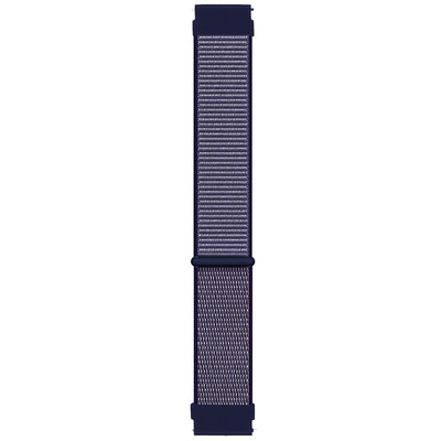 Microsonic Xiaomi Amaz Fit Verge Lite Hasırlı Kordon Woven Sport Loop Mor