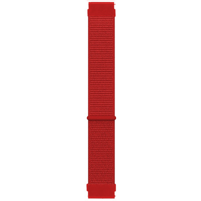 Microsonic Xiaomi Amazfit Bip Hasırlı Kordon Woven Sport Loop Kırmızı