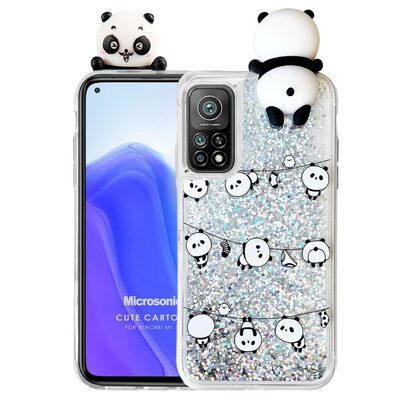 Microsonic Xiaomi Mi 10T Pro Kılıf Cute Cartoon Panda