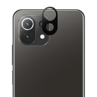 Microsonic Xiaomi Mi 11 V2 Kamera Lens Koruyucu Siyah