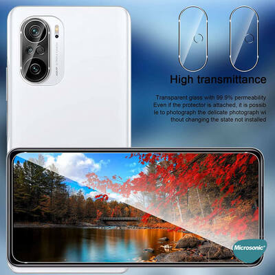Microsonic Xiaomi Mi 11i Kamera Lens Koruma Camı
